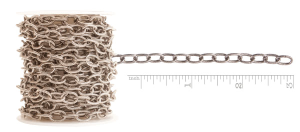 Large Textured Cable Chain