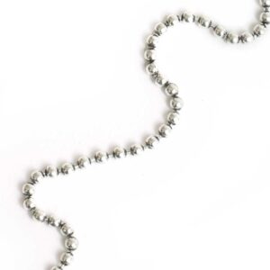 Ball Chain Antique Silver