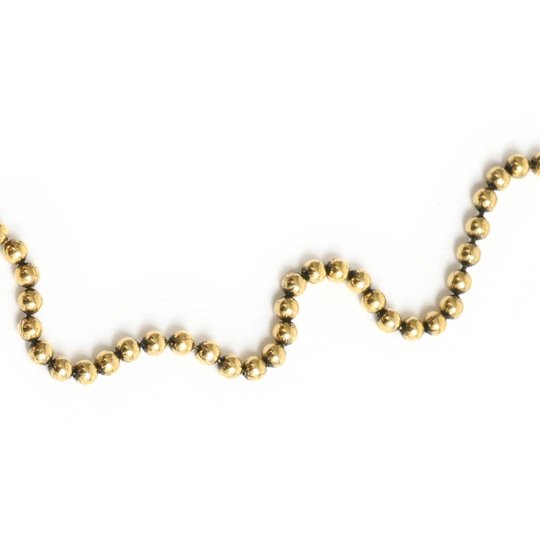 Ball Chain Small Antique Gold