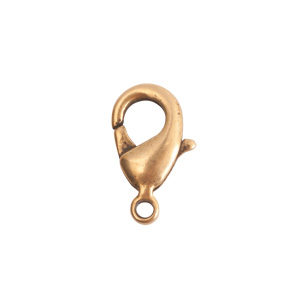 24K Gold Plated Sterling Silver Lobster Swivel Clasp -12mm