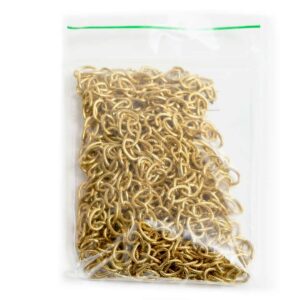Large Textured Cable Chain Antique Gold