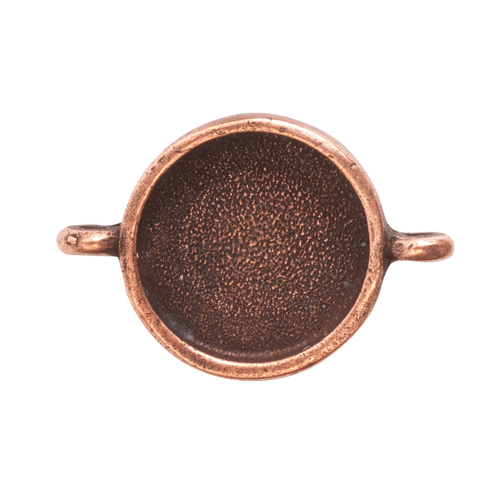 Small Link Circle <br>Antique Copper