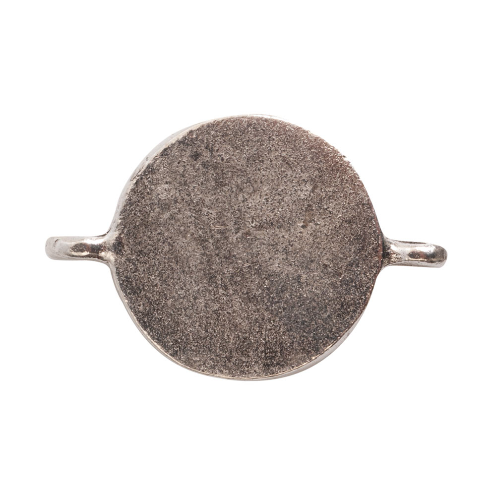 Small Link Circle <br>Antique Silver - Image 2