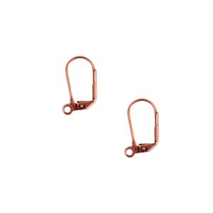 Ear Wire Leverback LargeAntique Copper Nickel Free