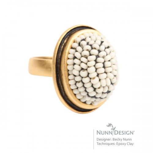Nunn Design - Ring Adjustable Traditional Oval - Antique Gold