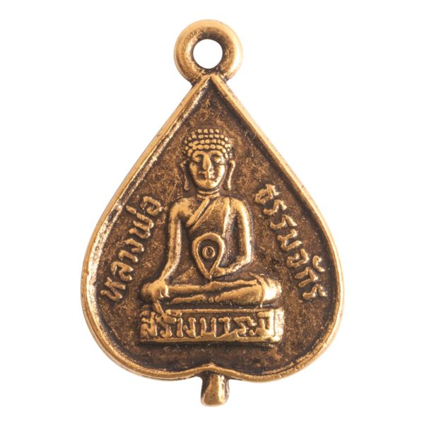 Charm BuddhaAntique Gold