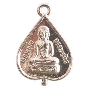 Charm BuddhaSterling Silver Plate