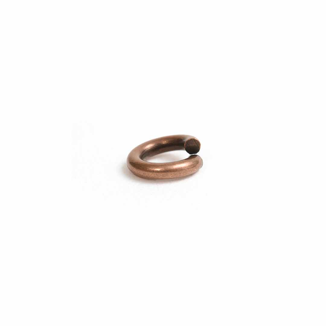 Jumpring Small Thick<br>Antique Copper - Image 2