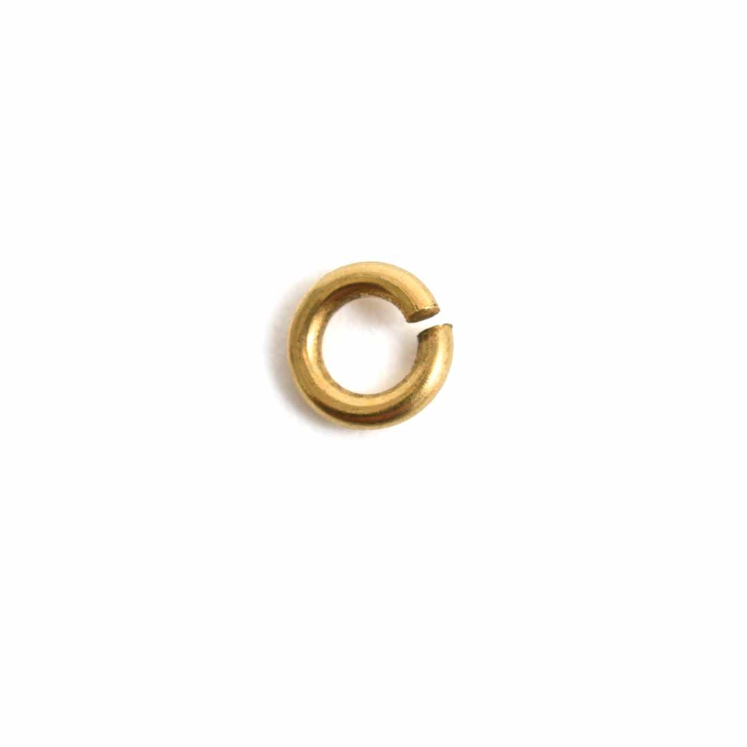 Jumpring Small Thick<br>Antique Gold