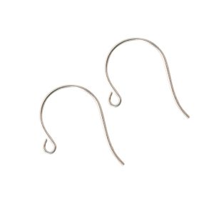 Ear wire Hooks Sterling Silver Plate Nickel Free