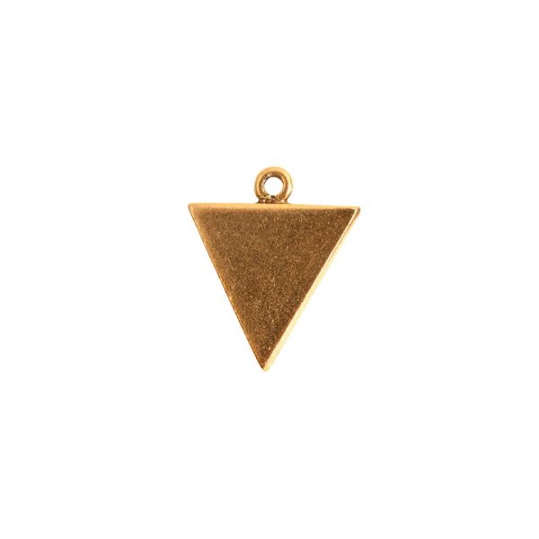 Mini Link Single Triangle Antique Gold