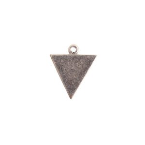 Mini Link Single Triangle Antique Silver