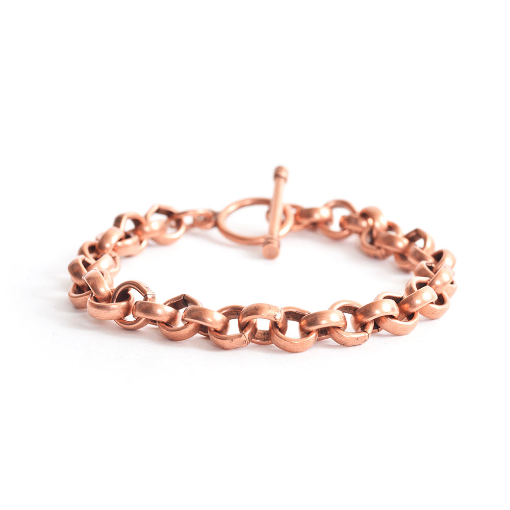 30 Inch Copper Chain Long Copper Chain Antiqued Copper Rolo Chain