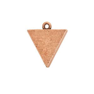 Small Pendant TriangleAntique Copper