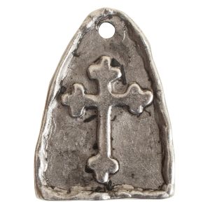 Charm Cross ArchAntique Silver