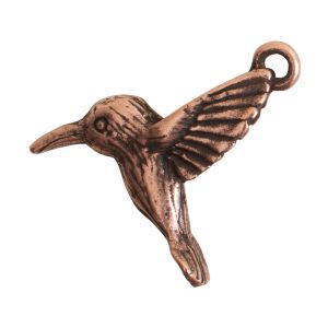 Charm HummingbirdAntique Copper