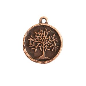 Charm Tree of LifeAntique Copper