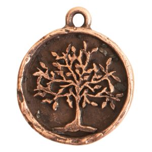 Charm Tree of LifeAntique Copper
