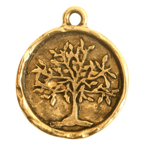 Charm Tree of LifeAntique Gold
