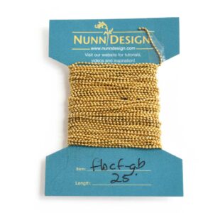 Faceted Bead Chain FineAntique Gold