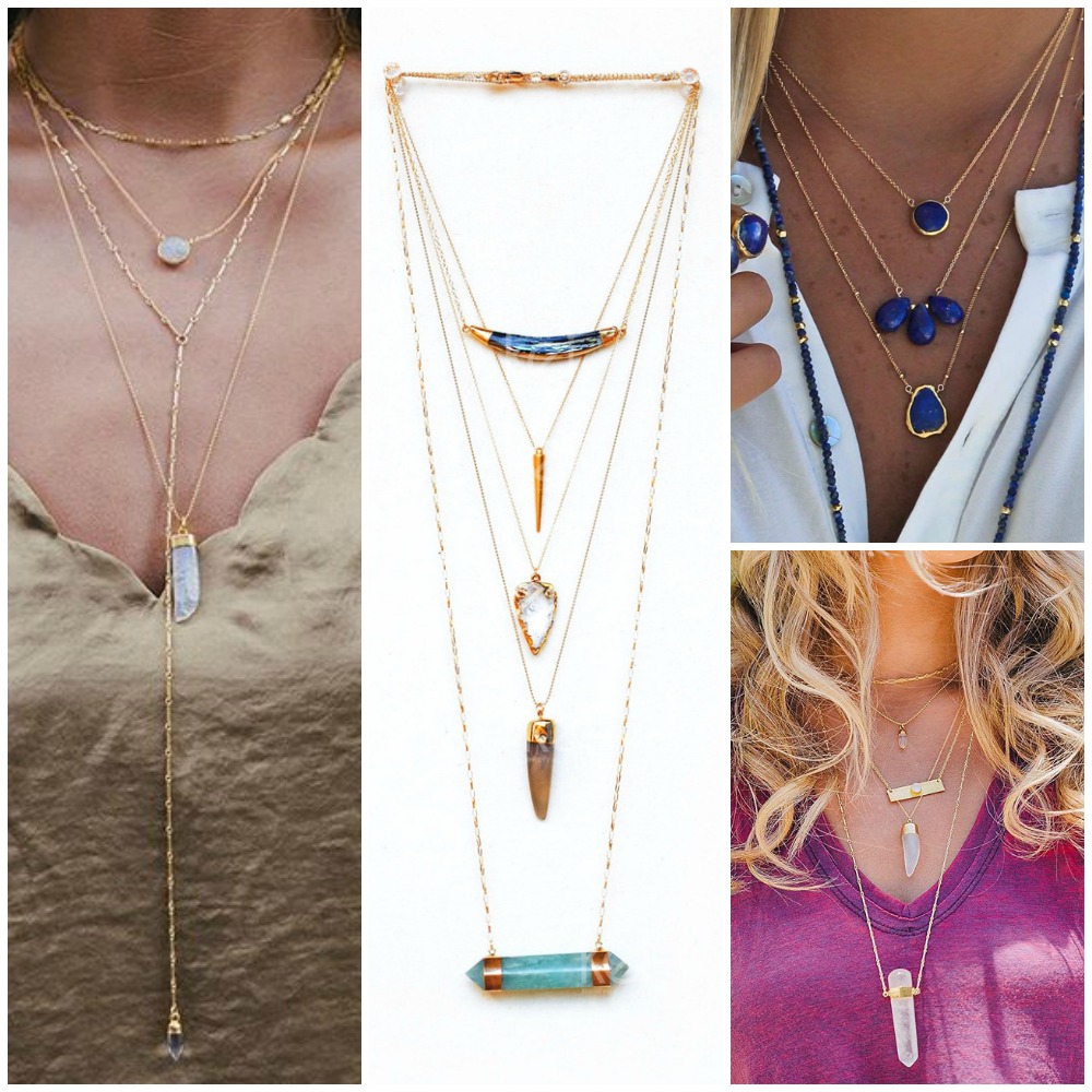 Jewelry Trends 5 Inspirational Ways to Layer Necklaces - Nunn Design