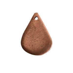 Flat Tag Mini Drop <br>Antique Copper