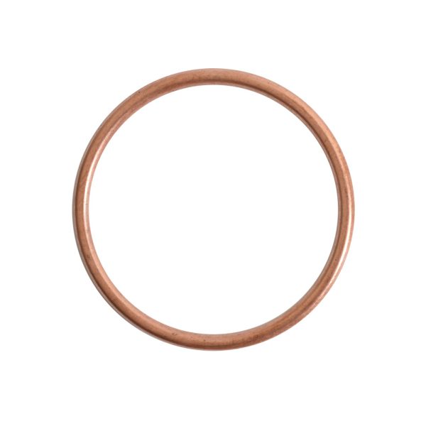 Open Frame Hoop LargeAntique Copper