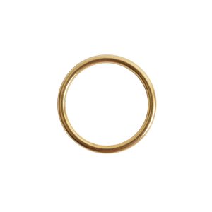 Open Frame Hoop Small<br>Antique Gold