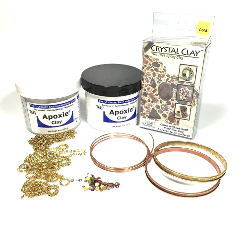 supplies+for+morse+code+resin+clay+bangle+tutorial