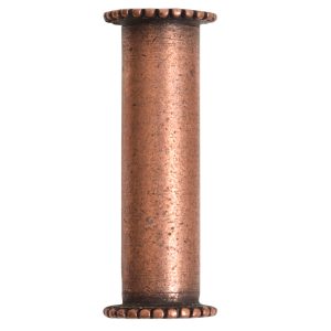 Channel Bead Medium Long<br>Antique Copper 