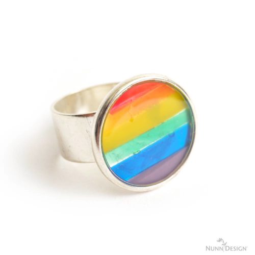 DIY Rainbow Ring