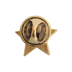 Lapel Pin Mini StarAntique Gold