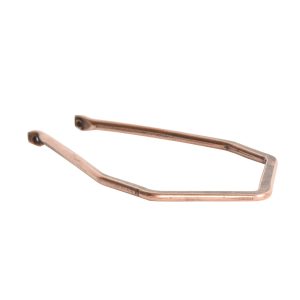 Wire Frame Open Diamond Long Double Hole<br>Anitque Copper