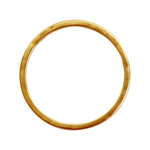 Ring Hammered Thin 6<br>Antique Gold