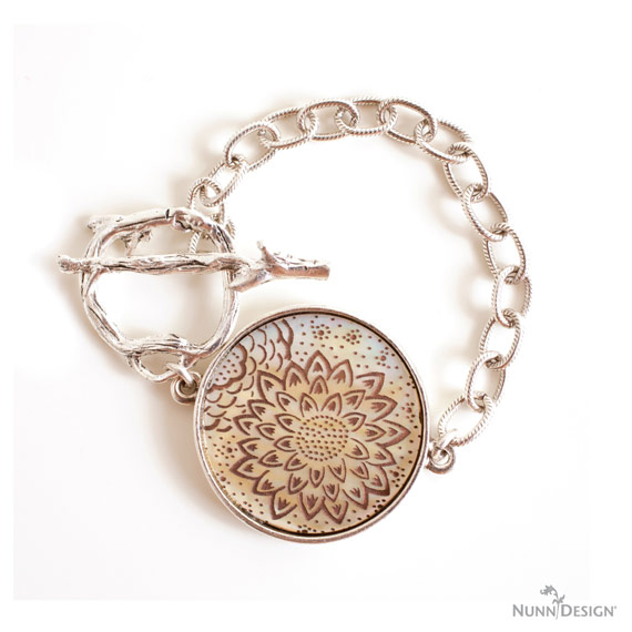 Lillypilly Nunn Design Cabochon Bracelet