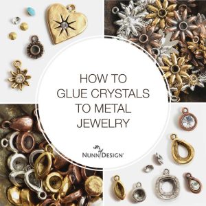How to glue crystals to metal jewelry?
