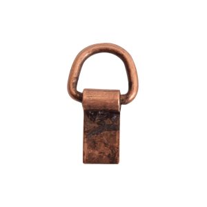 Bail Hinged Loop 6x4mm<br>Antique Copper