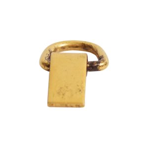 Bail Hinged Loop 6x4mm<br>Antique Gold