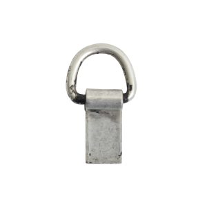 Bail Hinged Loop 6x4mm<br>Antique Silver