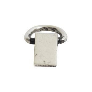 Bail Hinged Loop 6x4mm<br>Antique Silver