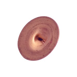Button Shank Circle 8mm<br>Antique Copper