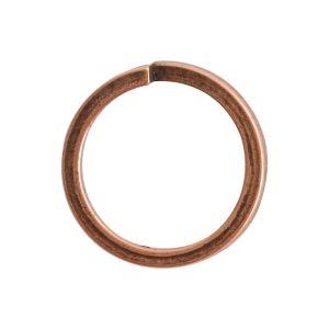Jumpring 12mm Square wire CircleAntique Copper
