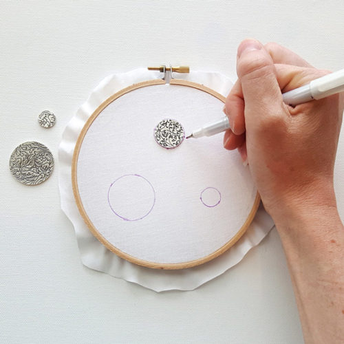 How To Put Your Embroidery in Jewelry + Video! Nunn Design