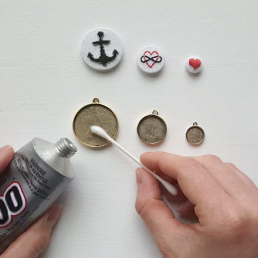 How To Put Your Embroidery in Jewelry + Video! Nunn Design