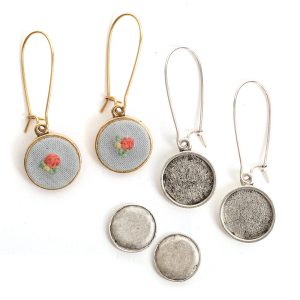 Parts & Pieces for Embroidery-Earrings