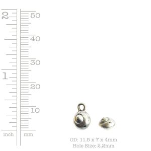 Charm Itsy Sea Snail<br>Antique Gold