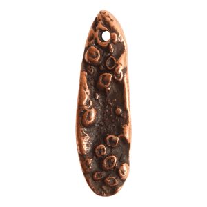 Charm Organic Mussel Shell<br>Antique Copper