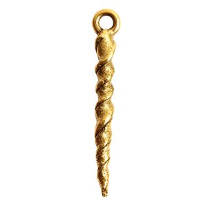 Charm Small Narwhal<br>Antique Gold
