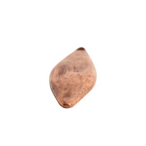 Primitive Tag Elongated Diamond Single Hole<br>Antique Copper