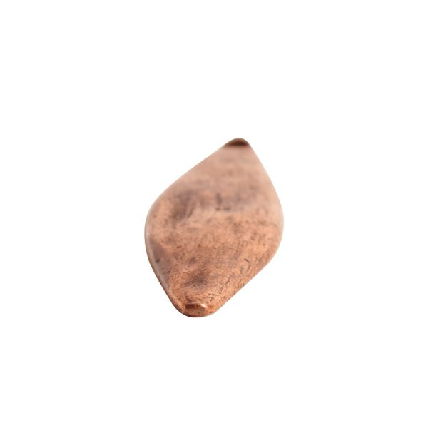 Primitive Tag Elongated Diamond Single HoleAntique Copper